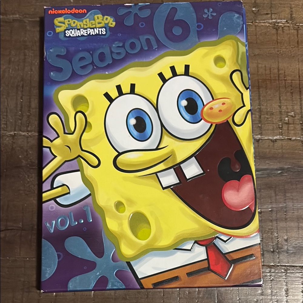 SpongeBob SquarePants Season 6 Vol.1 DVD 5/$20